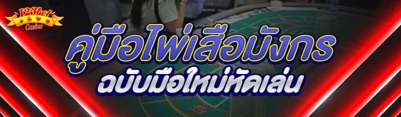 คู่มือไพ่เสือมังกร ฉบับมือใหม่หัดเล่น