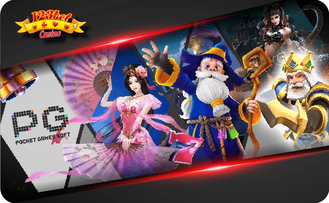 Pocket Games Soft หรือ pg Soft 123bet